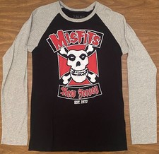 MISFITS Long Sleeve t-shirt M 2012 OFFICIAL Horor Punk danzig samhain hardcore