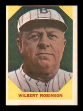 1960 Fleer #33 Wilbert Robinson EX/EX+ X3684436