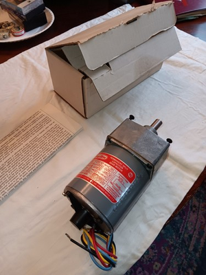 #ad #ad DAYTON 4Z062A PERMANENT SPLIT CAPACITOR GEAR MOTOR NEW IN BOX DAYTON MOTOR USA $300.00