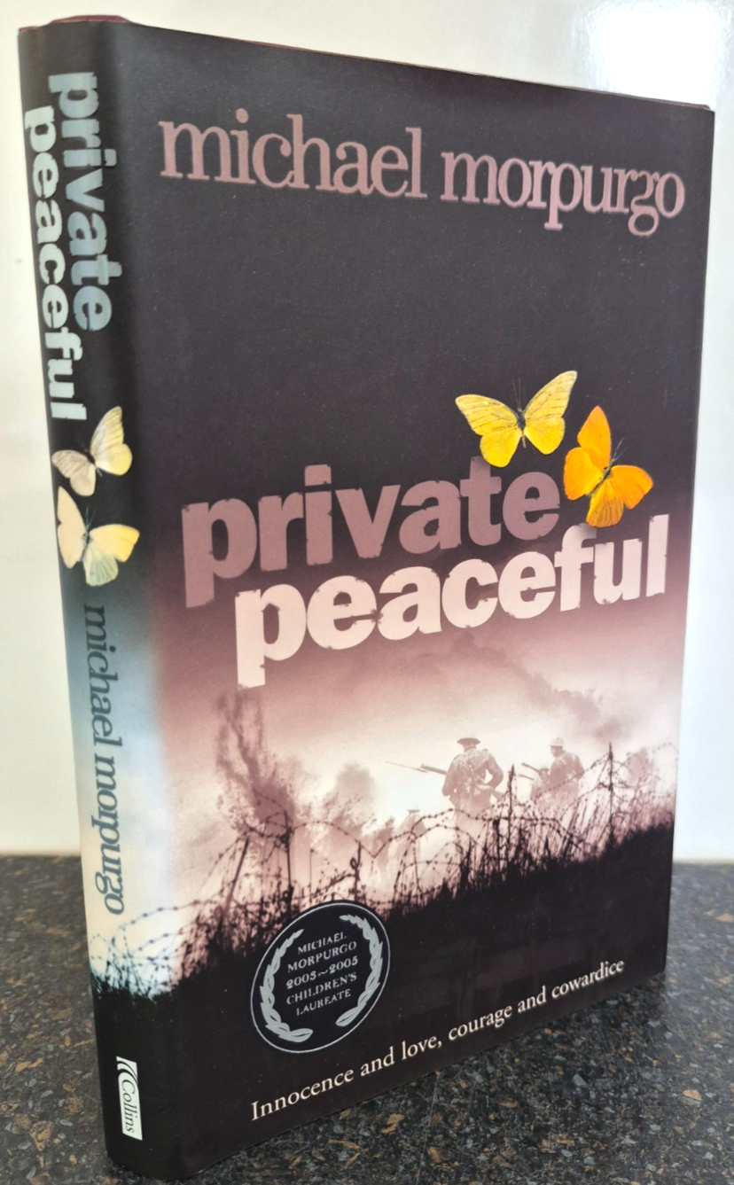 * Signed * Private Peaceful by Michael Morpurgo , Hardback 1st / 1st