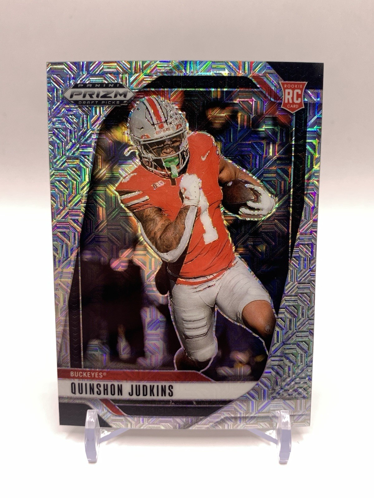 Quinshon Judkins 2025 Prizm Draft Picks #84 MOJO /25 SSP Browns, Buckeyes (RC)