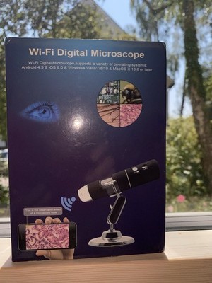 Wi Fi Digitalmikroskop-Set 1000X Vergrößerung Digital Microscope