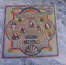 Lynyrd Skynyrd Second Helping Mca 1686 Nice 1980 Vinyl Record LP w HYPE Sticker