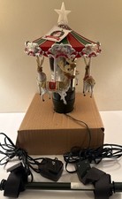 Mr Christmas Tree Topper Carousel Reindeer LE...