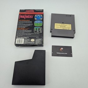 Final Fantasy Complete Nintendo NES NES Works Tested Authentic
