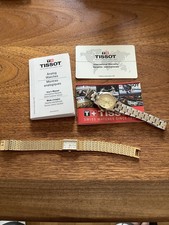 Tissot 1853 PR50  Ladies Quartz Watch With Booklet gwo. Seiko Watch included.