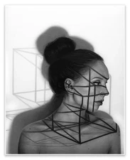 Dimensional Analogue by Kit King SIGNED Ltd Edition x/40 Poster Print MINT Art