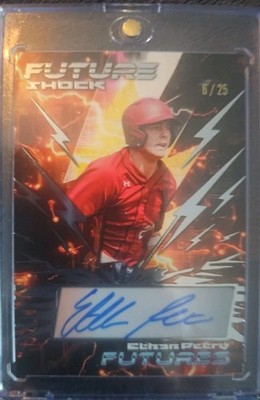 2024 Leaf Futures - Future Shock Ethan Petry #FS-EP1 Silver /25 (AU, RC)