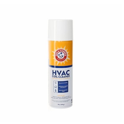 Biodegradable HVAC and Air Conditioner Coil Cleaner Foam Aerosol Spray, No Rinse