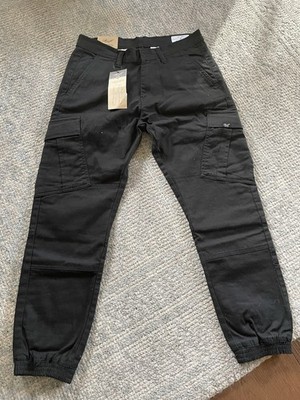 Reell Jogger Cargo schwarz, Hose, Jungen, W28-L30, Reflex fit, neu mit Ettiket