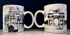 Tina Higgins Certified International Mugs Set 2 Paris Venice Travel Coffee Cups — photo 2