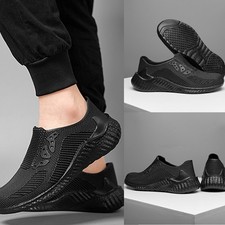 Mens Chef Shoes Kitchen Oil-Resistant Non-Slip Safety Restaurant Work Wear Clogs