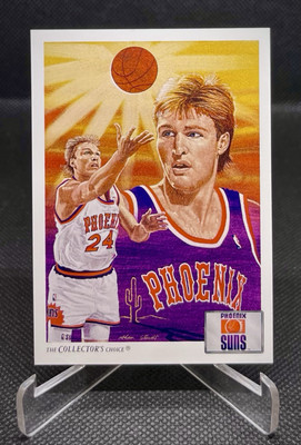 1991-92 Upper Deck Tom Chambers #95 Phoenix Suns Team Checklist Art Card