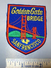 Golden Gate Bridge California embroidered Iron on Patch