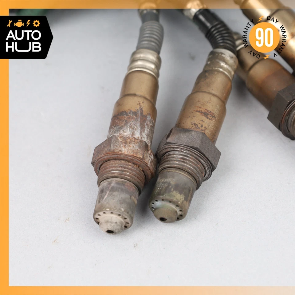 Mercedes W164 ML350 S550 CL550 кислорода O2 датчик лямбда набор из 4 0045420818 OEM - Изображение 3 из 4