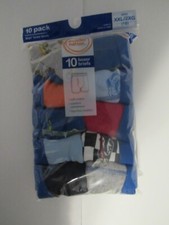 NEW BOYS 10 PACK OF BOXER BRIEFS SIZE XXL/2XG 18  10.50