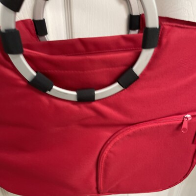 reisenthel Loopshopper L Frame, Versatile Oversized Shopping Bag Red