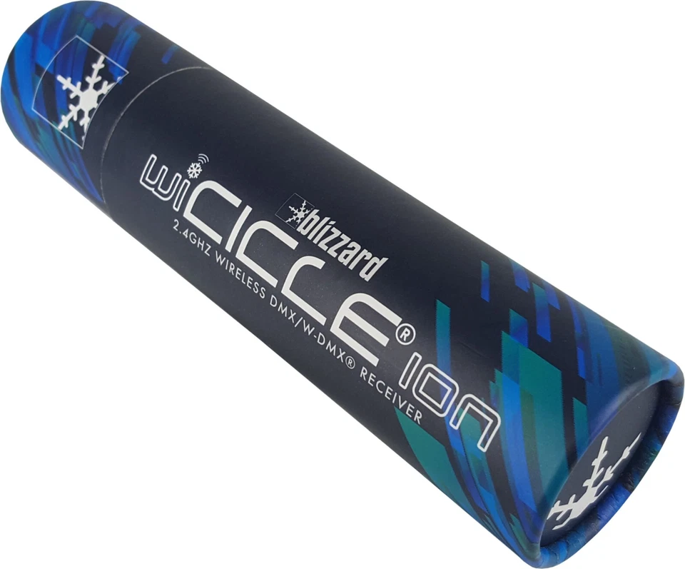 Blizzard wiCICLE Ion / Battery Powered Wireless DMX / W-DMX Receiver - Image 3 of 4