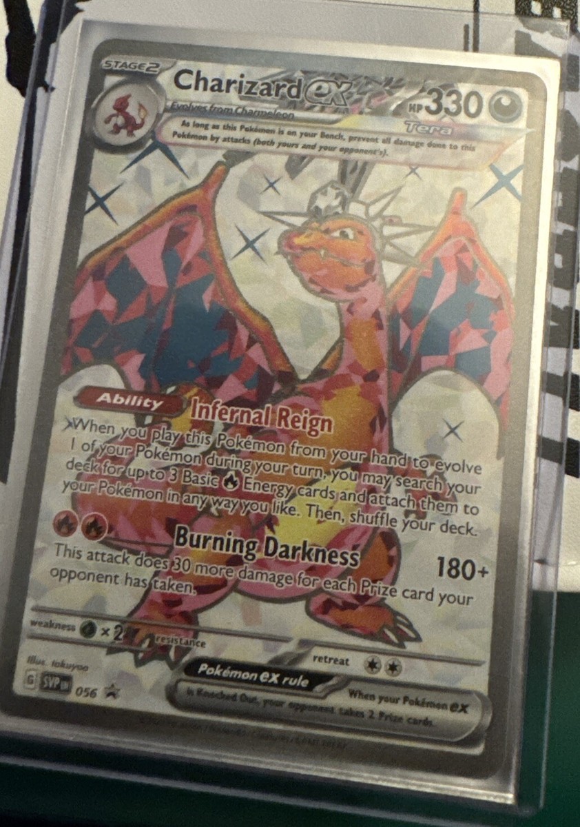 Charizard ex Promo Premium Collection NM 056 Ultra Rare Pokémon | eBay