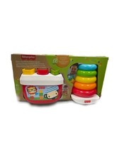 Fisher-Price FWP37 Rock-a-Stack  Baby's First Blocks Bundle
