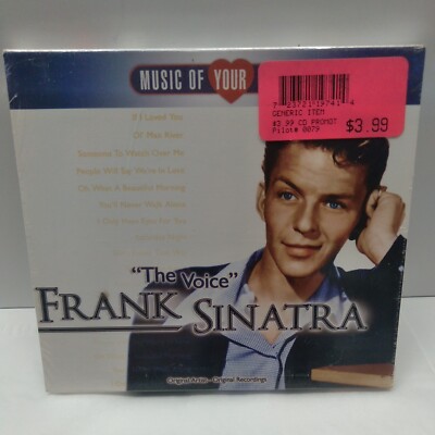 FRANK SINATRA - The Voice (CD 2004) Music of Your Life - Brand New Sealed