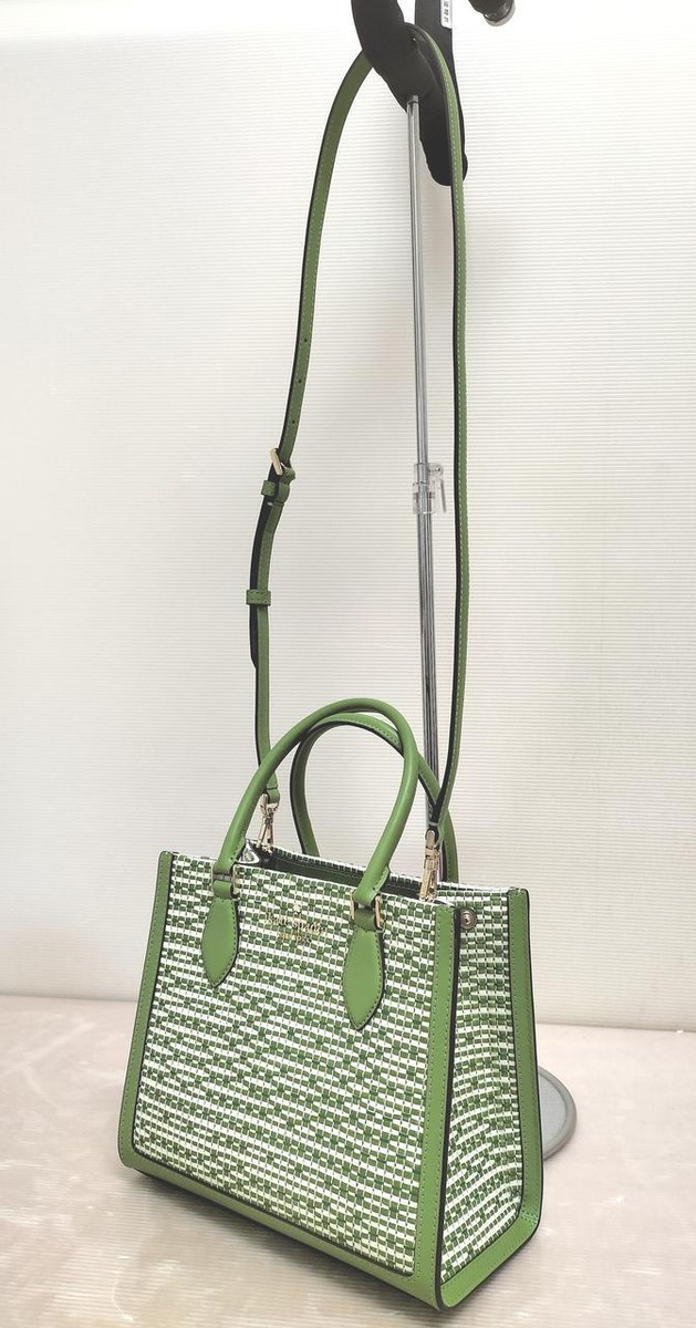 Kate Spade Ellie Straw Tweed Small Tote Bag | eBay