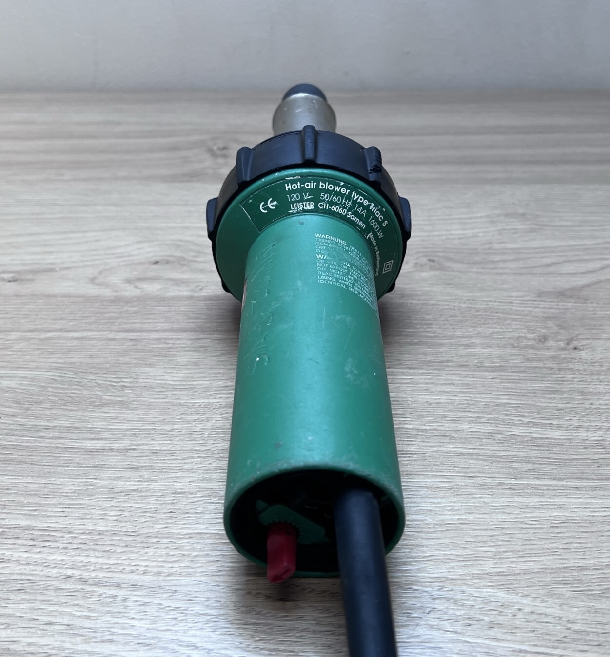 Leister Triac S CH-6060 Hot Air Gun - Flooring / Plastic Welding 1600W 120V  14A | eBay