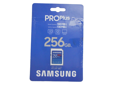 Samsung PRO Plus 256GB SDXC Full Sized HiSpeed Memory Card UHS-I