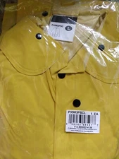 3 Piece Safety Yellow Rain Suit Jacket Outdoors Camping Survival Kit