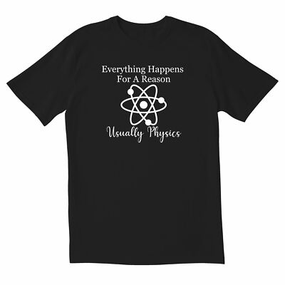 TotallyTorn Now Everything Happens For Novelty Sarcastic Funny Men's T Shirts