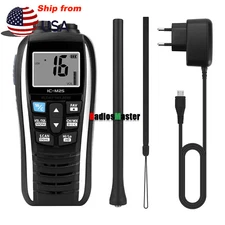 IC-M25 Marine Walkie Talkie VHF Radio 5KM 5W Waterproof Handheld Transceiver#US