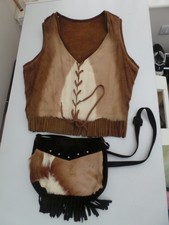 Antelope Skin Ladies Waistcoat