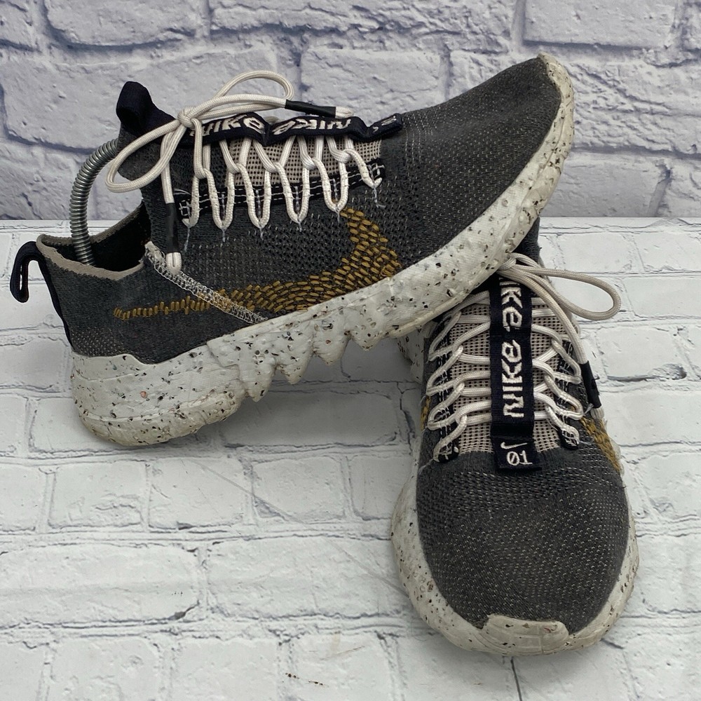 Nike Men's Space Hippie 01 'Black Wheat' Athletic Shoes Size 10 US CZ6148-002