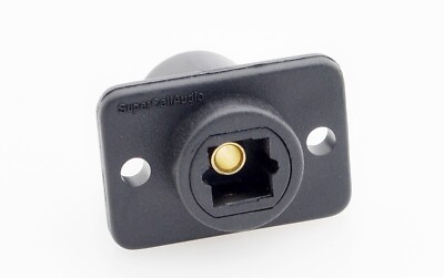 Optical TOSLINK socket panel mount digital audio Einbaubuchse adapter ...