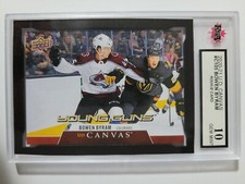 Bowen Byram 2020-21 Young Guns Canvas Rookie Hockey Card KSA Graded 10!!!