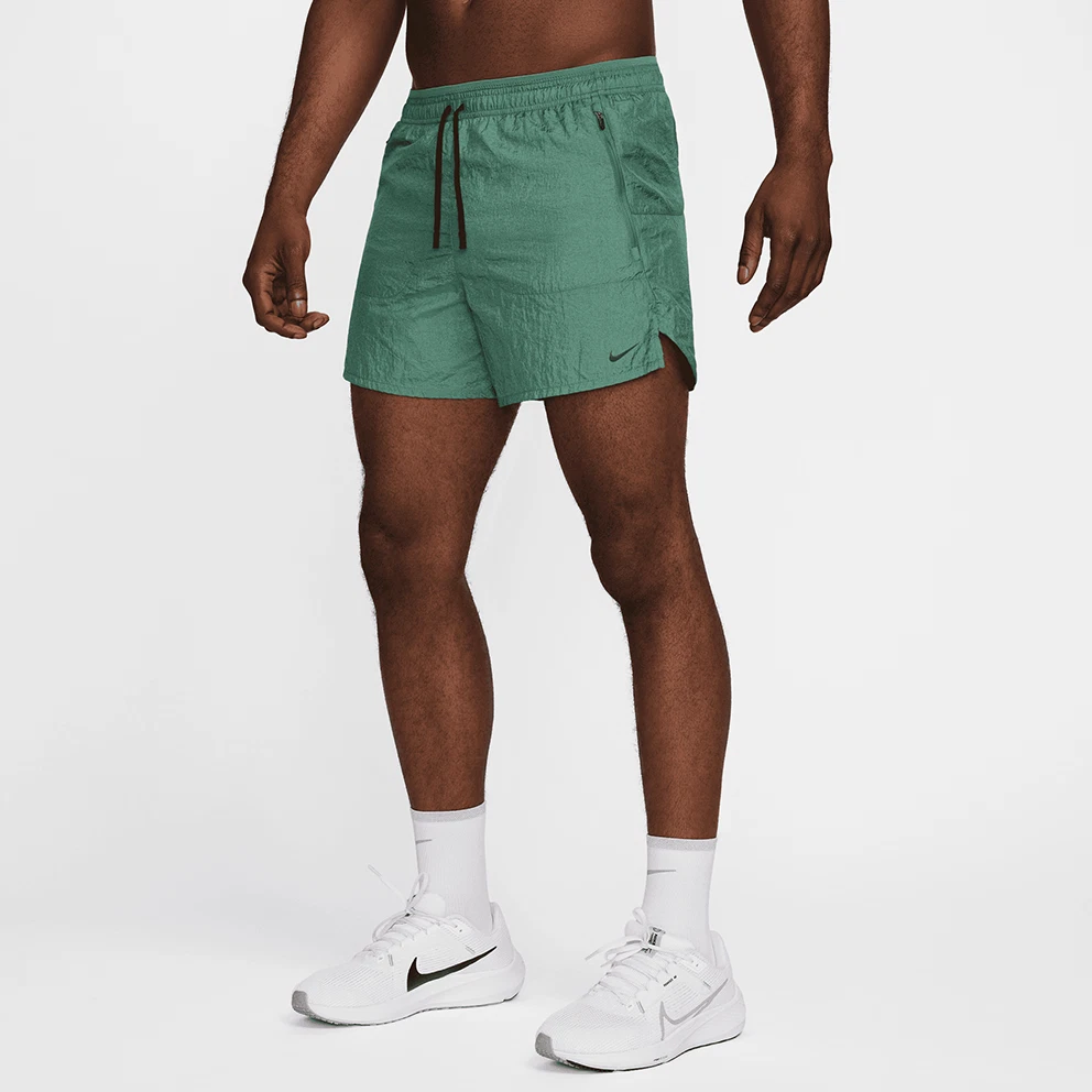 NEW MENS NIKE STRIDE RUNNING DIVISION 5" SHORTS 2-in-1 SIZE XL GREEN FN3391 361
