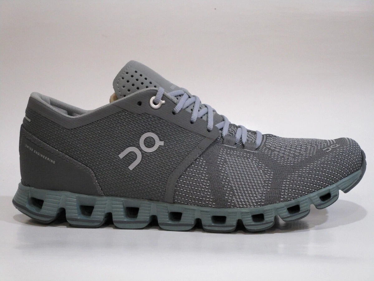 ON Men s Cloud X Running Sneaker Shoes Rock Sea 7.5 M US eBay