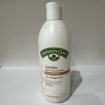 Natures Gate Jojoba Revitalizing SHAMPOO - 18 Oz For Damage Hair (Limited)