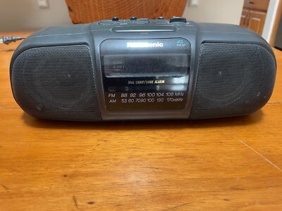 Panasonic RC-X230 Vintage AM/FM Stereo Clock Radio, works, online