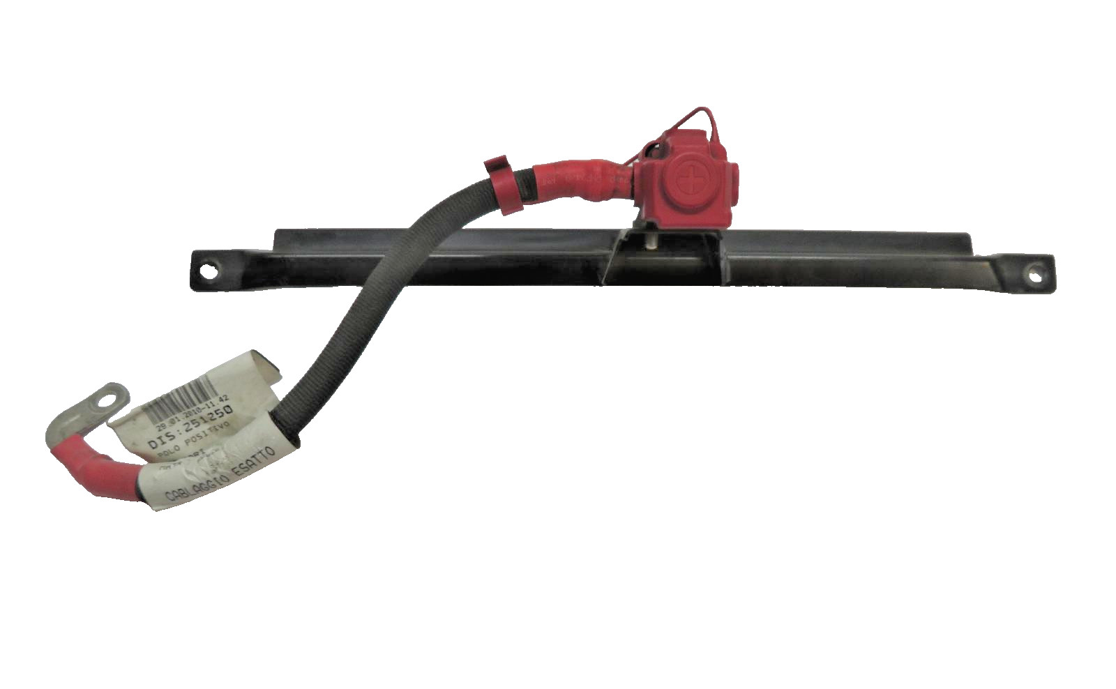 2010 FERRARI CALIFORNIA POSITIVE BATTERY CABLE LINE AND BRACKET OEM 251250