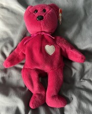 Ty Valentina the Red Bear Beanie Baby