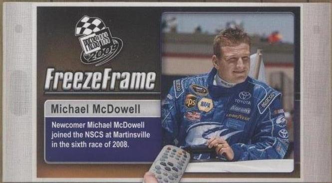2009 Press Pass - Michael McDowell #FF 4 - 1 of 1