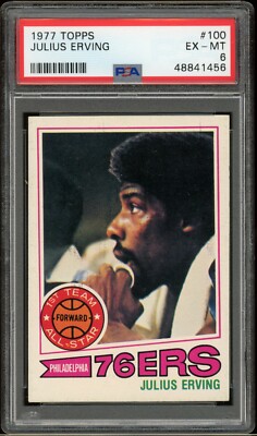 その他 PSA 6 - Julius Erving - 1977 Topps 1977 Topps Julius Erving #100 PSA 6 well-centered! | eBay
