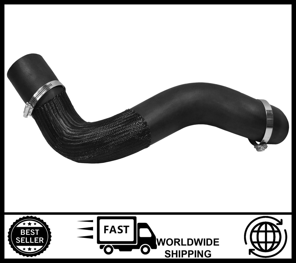 Intercoolerslang inlaatzijde turbo benzine Aftermarket Volvo S60, V70 ond.nr. 31261371, 30639346 | J&D van den Bosch