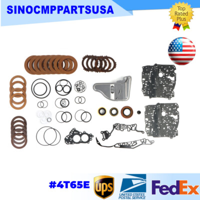 4T65E GM Transmission Rebuild Master Kit With Filter Pistons OEM Frictions - View #3