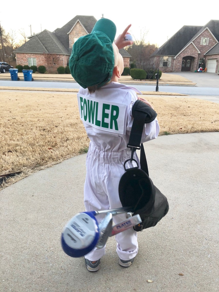 For Halloween Costumes Golfer And Caddy