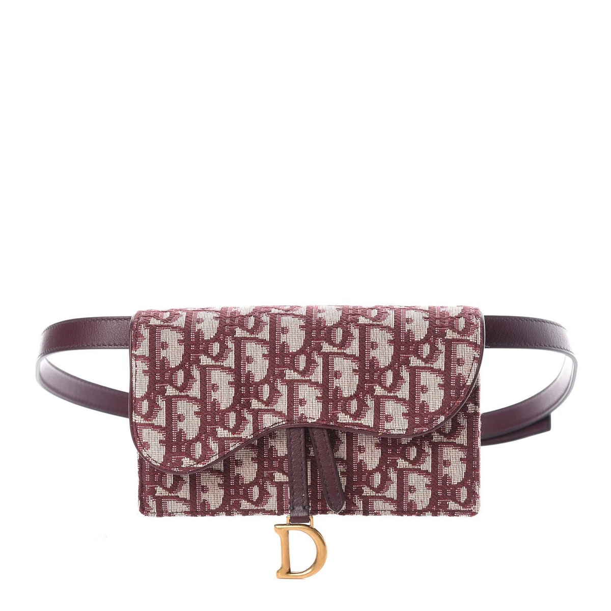 Dior oblique top belt bag