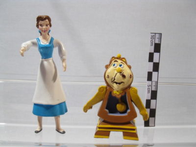 Schöne und das Biest / Beauty + Beast  Fa. Just Toys:  2 Biegefiguren   60432