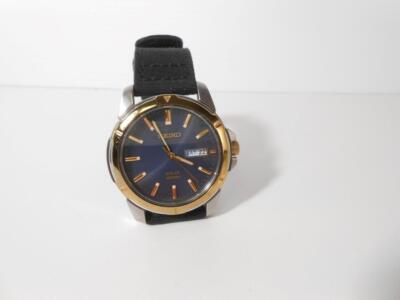 VINTAGE MENS SEIKO V158-0AD0 SOLAR 100M DRESS WRISTWATCH | eBay