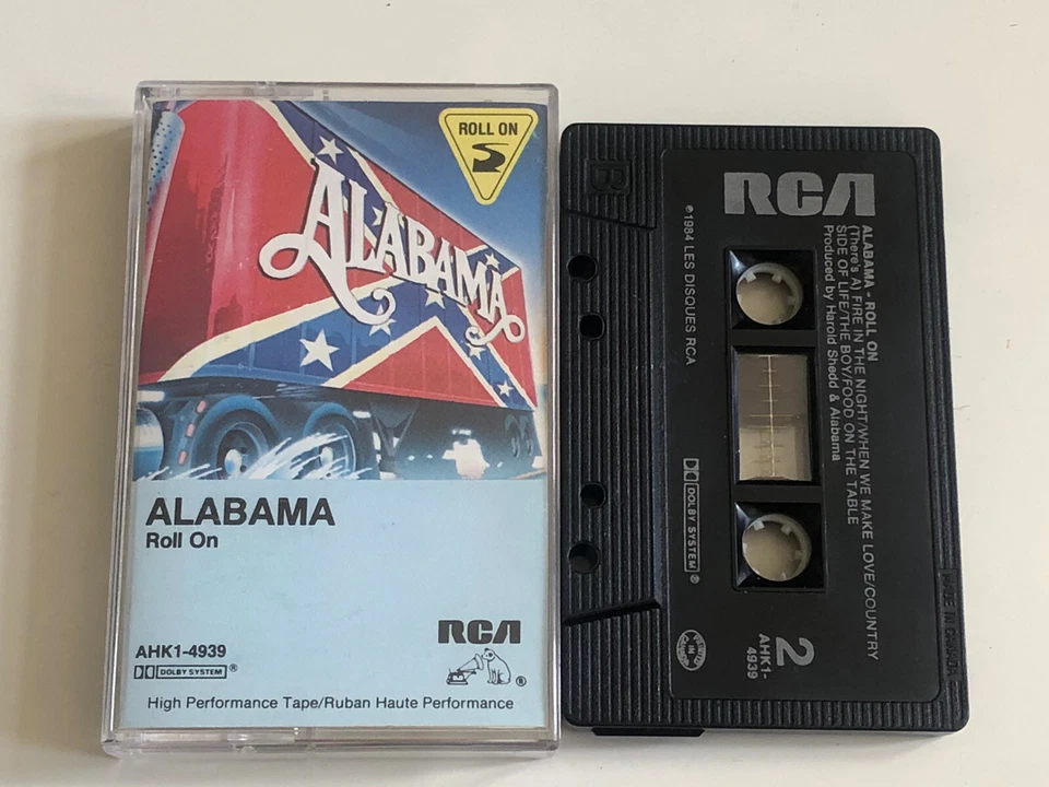 Alabama - Roll On (1984 Cassette Tape) - Image 3 of 3